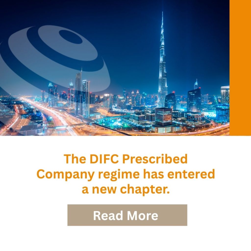 DIFC Prescribed Company Regime